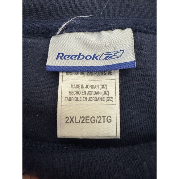 Vintage NFL New England Patriots Sweatshirt Large Blue 2004 AFC Champions - Picture 5 of 11